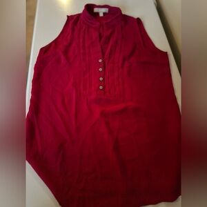 Banana republic raspberry colored women’s top